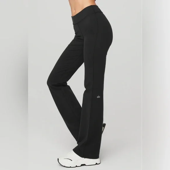ALO Yoga Pants Jumpsuits Alo Yoga Airbrush Lowrise Bootcut